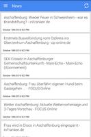 Nachrichten aus Aschaffenburg 포스터