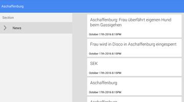 Nachrichten aus Aschaffenburg 스크린샷 1