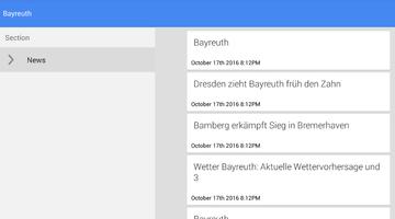 Nachrichten aus Bayreuth تصوير الشاشة 1