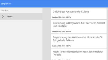 Nachrichten aus Bergkamen تصوير الشاشة 1