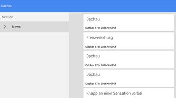 Nachrichten aus Dachau captura de pantalla 1