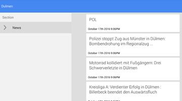 Nachrichten aus Dülmen Ekran Görüntüsü 1