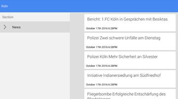 Nachrichten aus Köln screenshot 1
