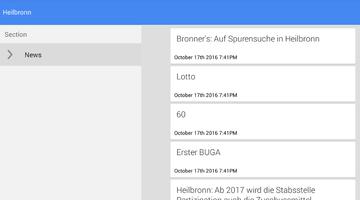 Nachrichten aus Heilbronn captura de pantalla 1