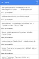 Nachrichten aus Herten Plakat