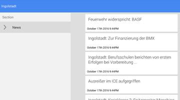 Nachrichten aus Ingolstadt ảnh chụp màn hình 1