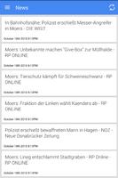 Nachrichten aus Moers poster