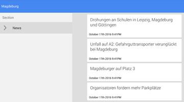 Nachrichten aus Magdeburg 스크린샷 1