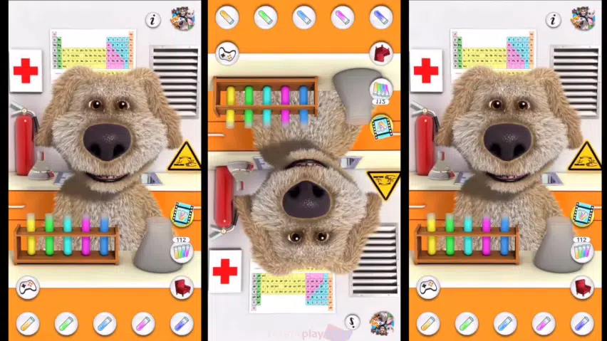 Talking Ben The Dog iOS Gameplay Laboratory Experiments #shorts