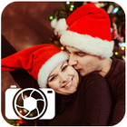 Christmas Photo Editor-Xmas Photo Frames, Effects أيقونة