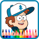 How to draw Gravity Falls characters APK