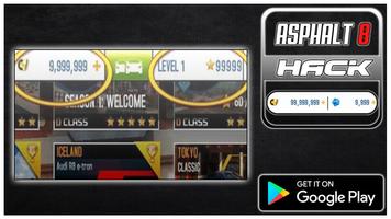 Hack For Asphalt 8 New Fun App - Joke screenshot 2