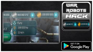 Hack For War Robots New Fun App - Joke imagem de tela 1