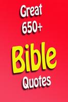 Greatest 650 Bible Quotes पोस्टर