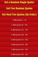 برنامه‌نما Greatest 650 Bible Quotes عکس از صفحه