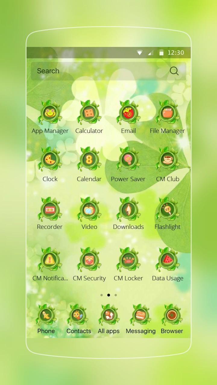 Green Clover Theme For Android Apk Download Green Clover Theme For Android Apk Download