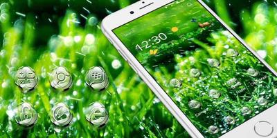 Rainy Grass Green Fresh syot layar 3