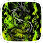 ikon Green Dragon Tema