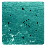 Green ocean wave theme