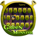 Green Monster Theme&Emoji Keyboard APK