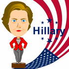 Hillary Bobblehead Widget-icoon