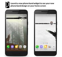 برنامه‌نما Phone Band Widget عکس از صفحه