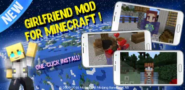 Girlfriend mod for Minecraft