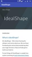 Ideal Shape poster
