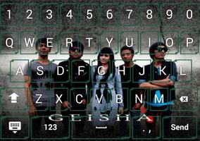 Group Band keyboard theme screenshot 2