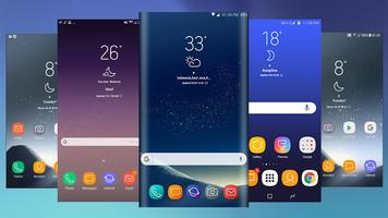 CM14 Thèmes Galaxy S9 Nouvelle App lanceur 2018 Affiche