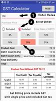 GST CALCULATOR पोस्टर