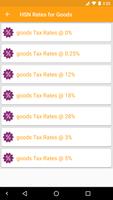 GST Rate & HSN/SAC Finder โปสเตอร์