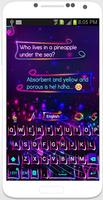 FingerprintSL Keyboard theme - Kika Emoji plakat