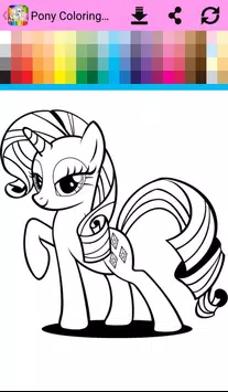 Little Pony Coloring Book for Android - APK Download