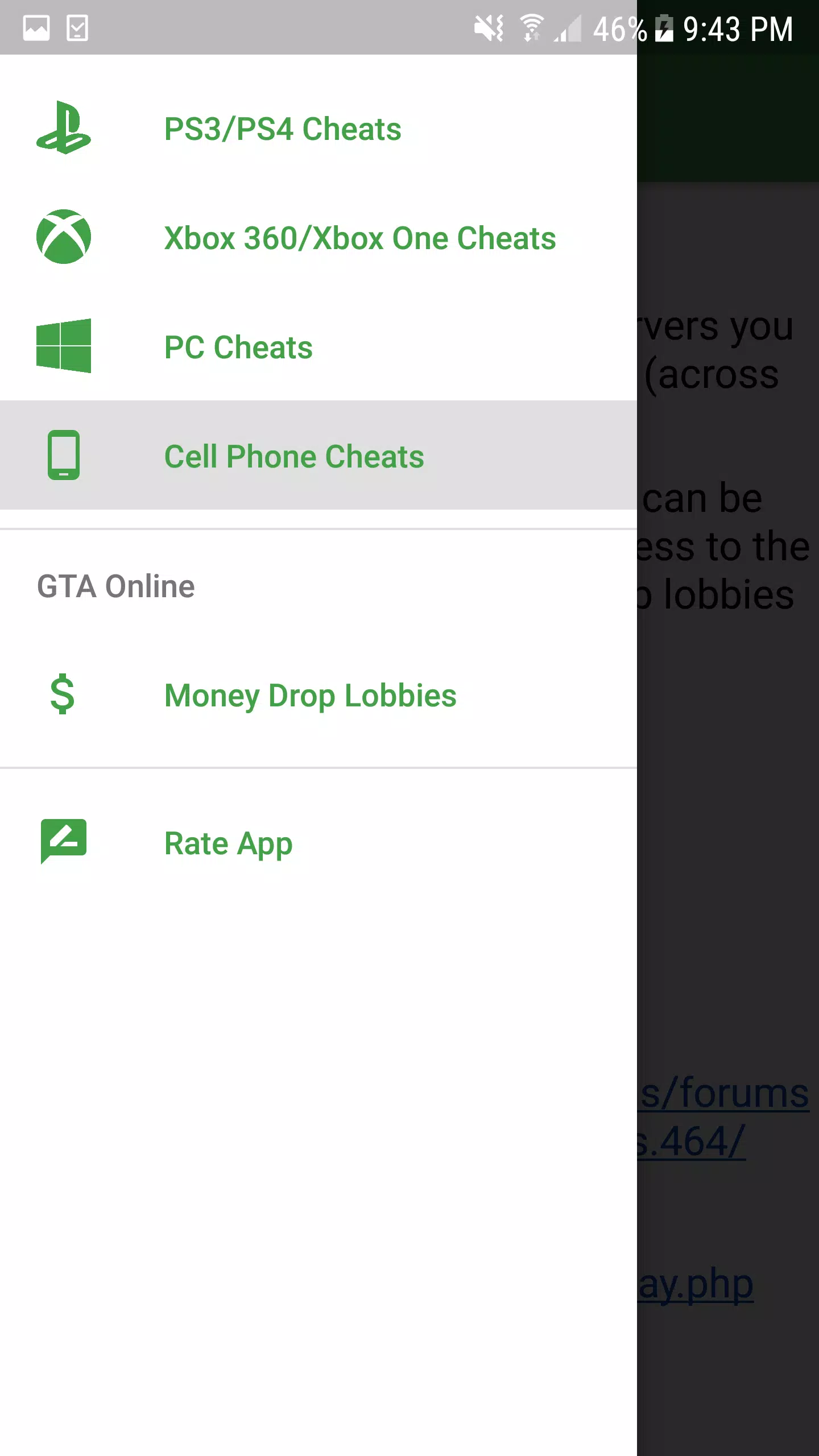 Cheats for GTA 5 (PS3) APK for Android Download