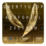 Golden Feather Keyboard Themes