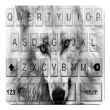 Ice Wolf keyboard themes
