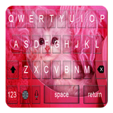 Lovely Pink Cat Keyboard Themes آئیکن