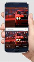 Red Car Keyboard Theme screenshot 1