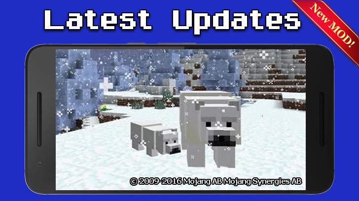 Polar Bears Free Minecraft Mod For Android Apk Download - polar mods roblox