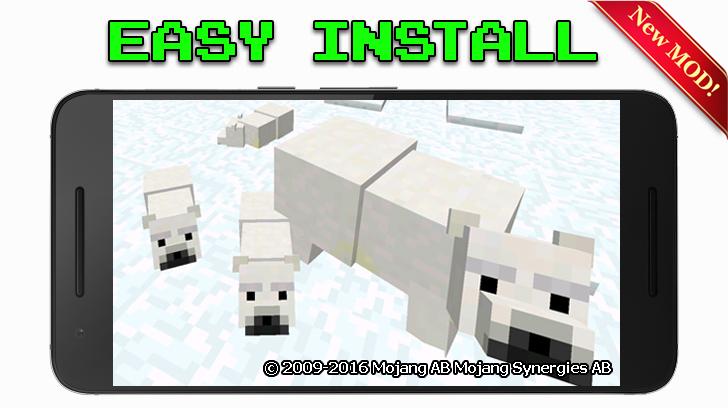 Polar Bears Free Minecraft Mod For Android Apk Download - apkpure com polar mods roblox Polar Bears Free Minecraft Mod For Android Apk Download - polar mods roblox