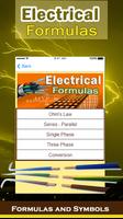 Electrical Calculator with Formulas and Symbols capture d'écran 2