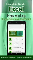 Learn Excel Functions and Form تصوير الشاشة 2