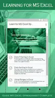 Learn for Microsoft Excel Spre imagem de tela 3