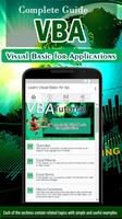 Learn Visual Basic for Applica poster