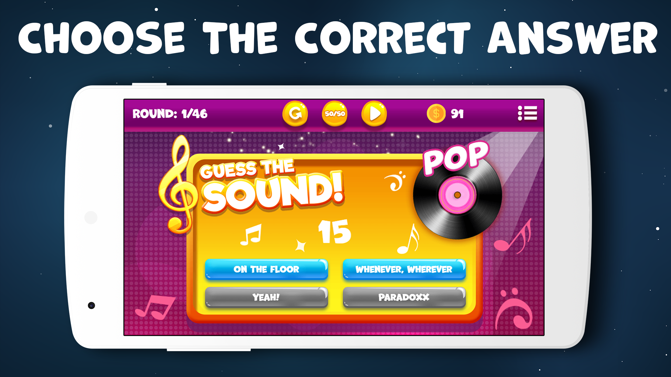 Guess The Song - Music & Lyrics POP Quiz Game 2019 APK 1.2.6 Download for  Android – Download Guess The Song - Music & Lyrics POP Quiz Game 2019 APK  Latest Version - APKFab.com