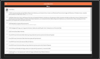 Guia Fallas 2015 capture d'écran 2