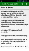 Modi BHIM Guide (No Internet) screenshot 1