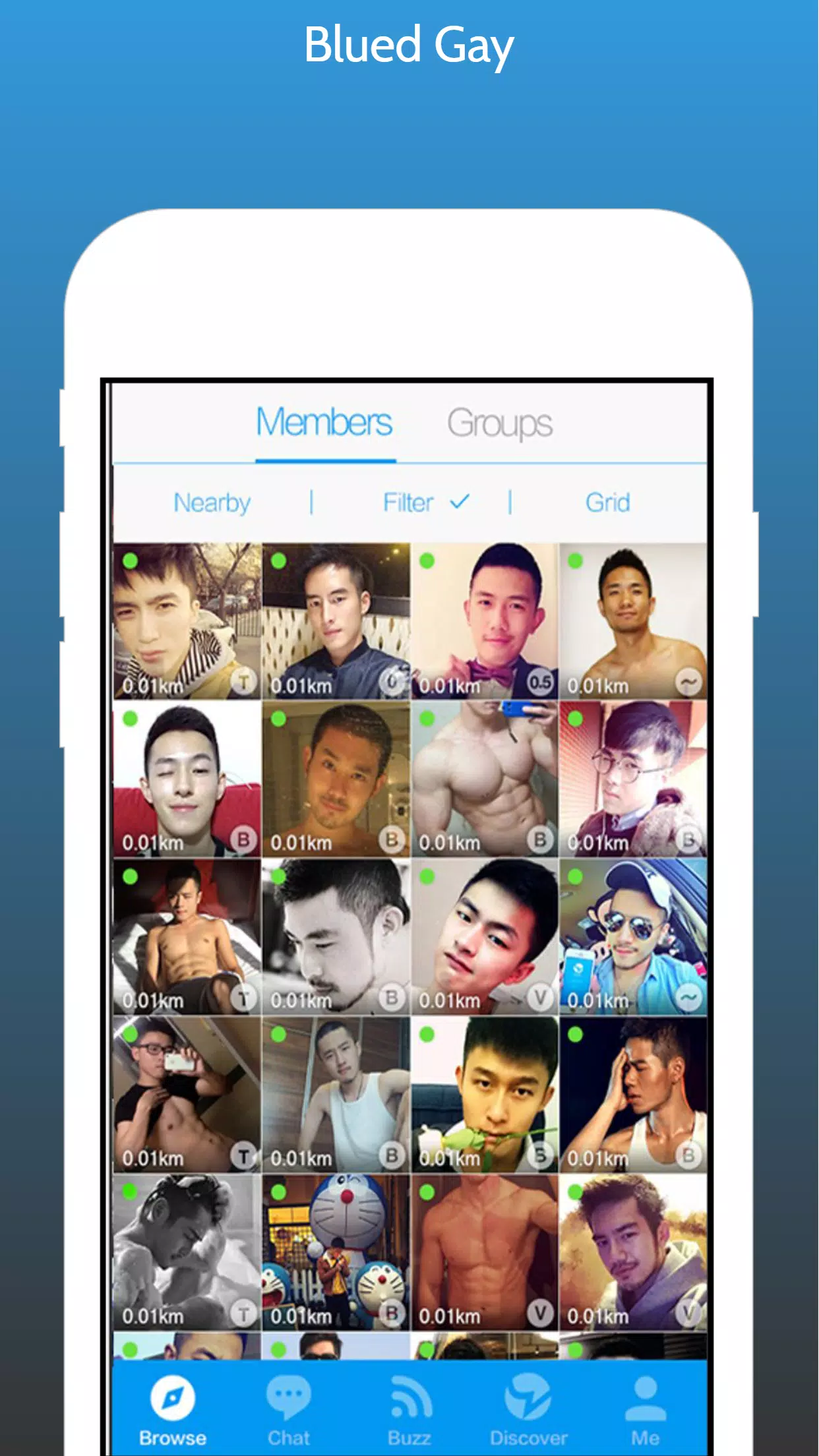 Descarga de APK de Guide For Blued Gay Live - Dating Video Chat para Android