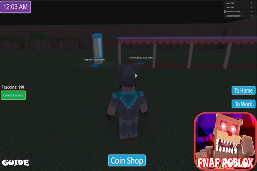 Guide Fnaf Roblox Five Nights At Freddy For Android - fnaf stage roblox